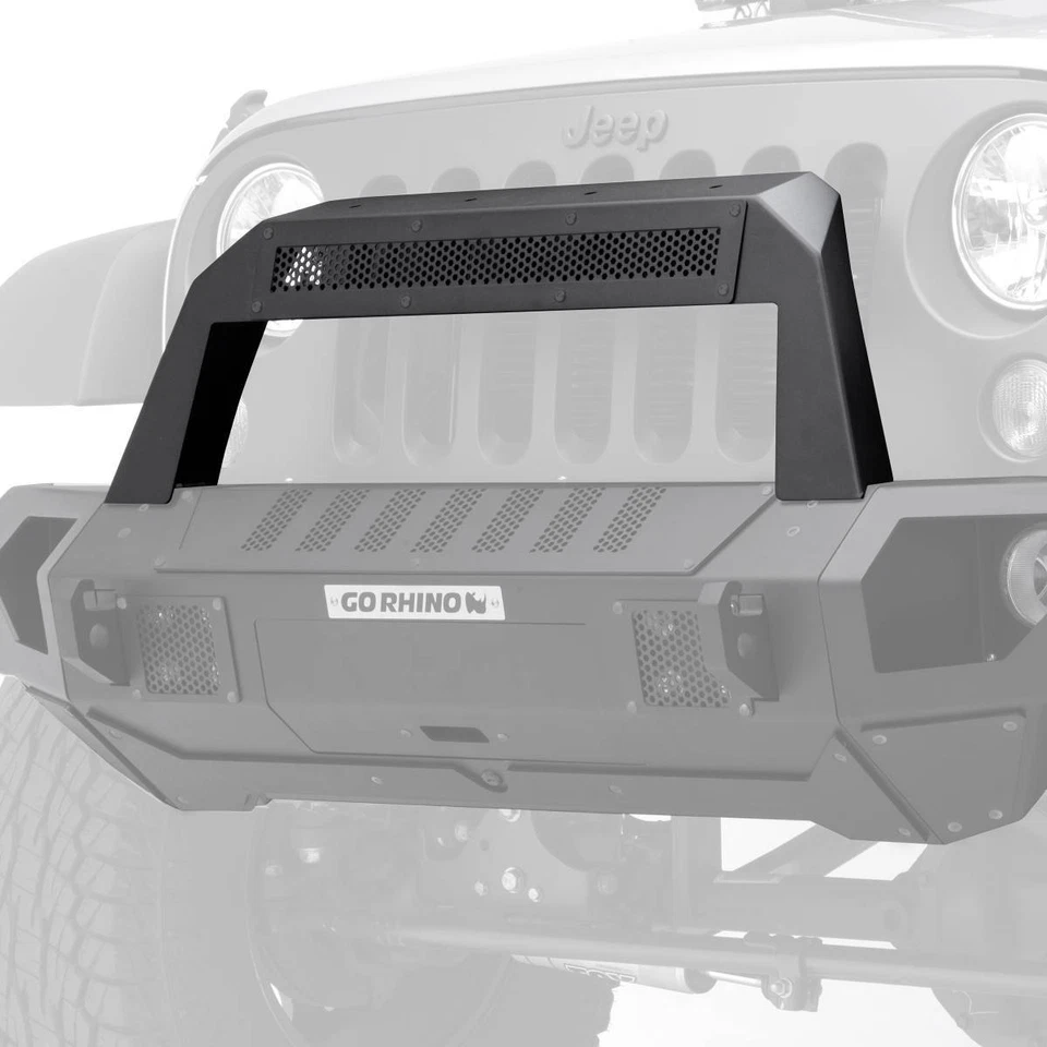 Go Rhino 25101T Trailline 10 Light Mount Bar for 2018-2024 Jeep Wrangler JL Foto 3 de 4