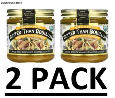 2 Pack - Better Than Bouillon Organic Chicken Base 8 oz (Total 16 oz) - FRESH