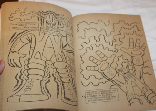 Vtg 1977 Fantastic Four Meet the Witch Coloring/Activity Book Whitman - Picture 5 of 10