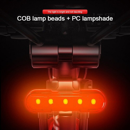 Rear Light for bicycle back light Waterproof USB Rechargeable LED Bike