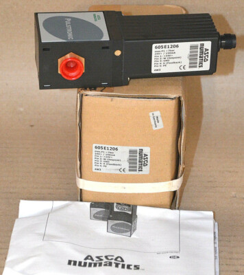 ASCO Numatics 605E1206 Proportionalventil Magnetventil 24V  NEU OVP