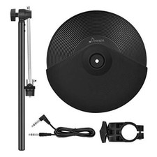 Donner Expansion Cymbal Pad 12in Crash Cymbal with Cymbal arm For DED-200