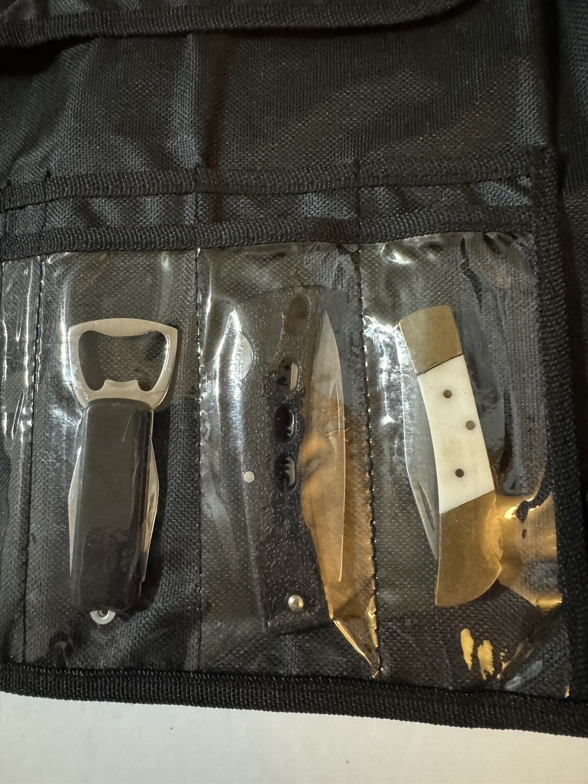 Lot Of 6 Used Pocket Knives With Carry/ Storage Case Folding Knives eBay