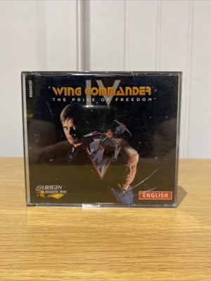 Wing Commander IV 4 The Price of Freedom - Vintage PC Spiel, sehr guter Zustand, Discs Near Mint