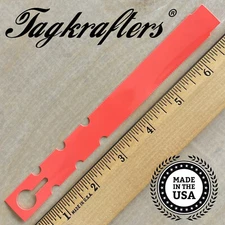 Wrap Around Plastic Nursery Garden Tree Labels Plant Tags CORAL 7"x 3/4"