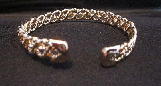 24KGB (KARAT GOLD BONDING) 7 INCH GOLD ROPE BRACELET | eBay