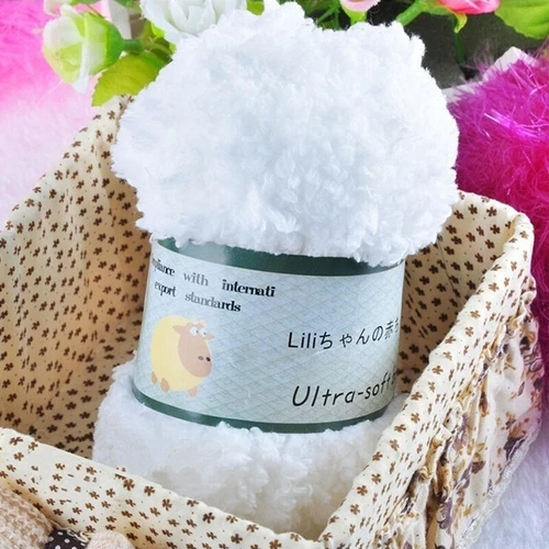 Hot Sale 50g/Ball Soft Baby Wool Yarn Knitting Fluffy Craft Wool Yarns - Picture 13 of 33