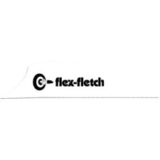 Flex Fletch Silent Knight 2" Flex2 Vanes 39 Pack - White