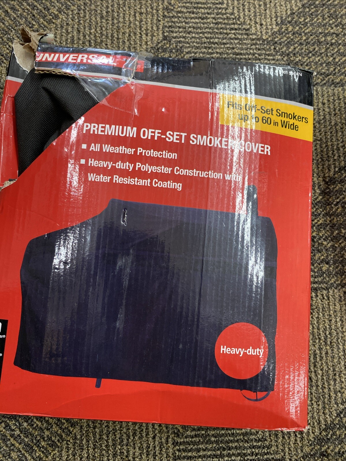 Universal 60" Premium Smoker Cover 1001534474