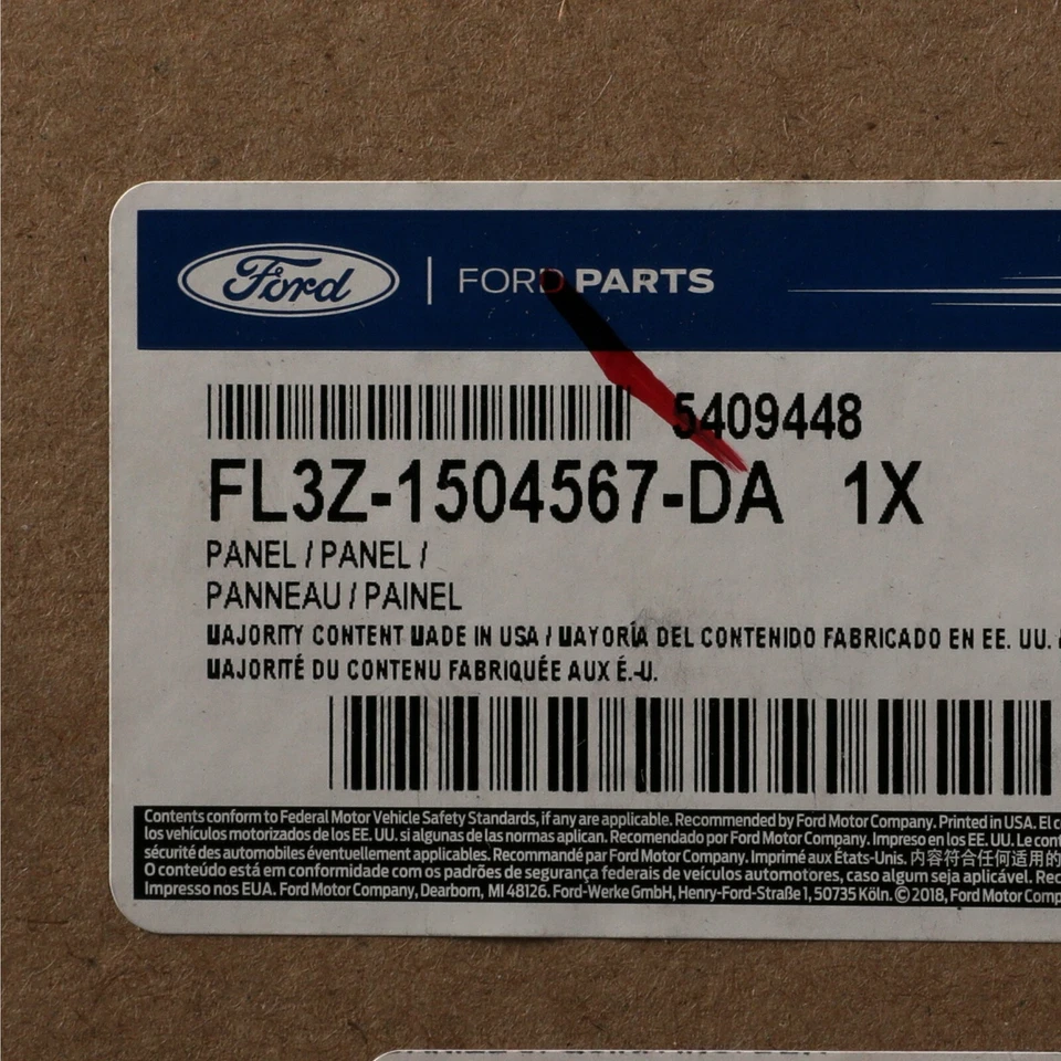 Portavasos con panel de consola central Ford original 2015-2016 F-150 FL3Z1504567DA Foto 4 de 4