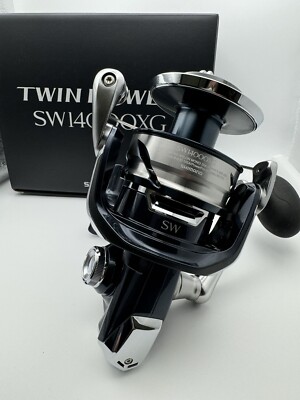 Shimano 21 Twin Power SW 14000XG for Big Fish w/Box 