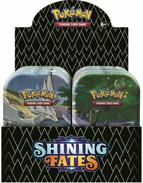 Pokémon TCG Shining Fates Zarude Mini Tin 4X Lot - US