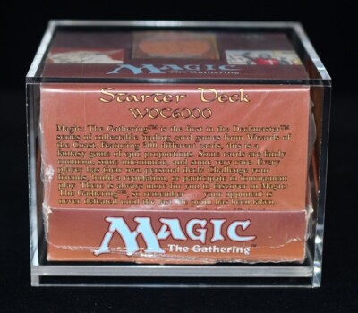 DISPLAY GUARD MTG Magic the Gathering Starter Box Acrylic Case (60002)
