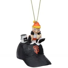 MLB San Francisco Giants Painting Elf Ornament