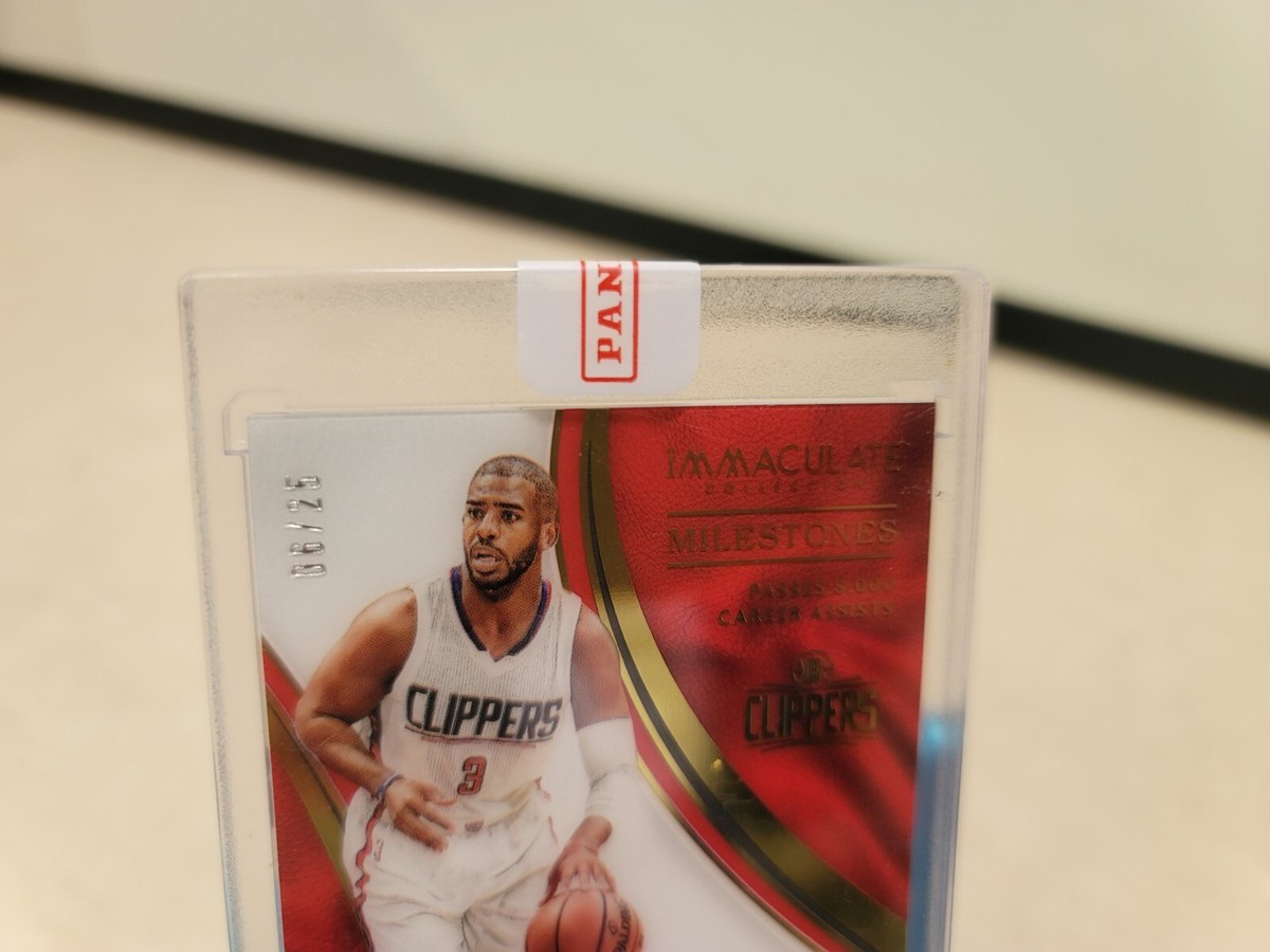2016-2017 Immaculate Milestones Auto Chris Paul /25 On Card | eBay