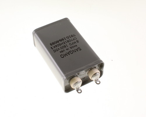 0.5mfd 1500VDC Hermetically Sealed Oil Capacitor .5uf 1500V DC 1.5KV Volts .5mf - Picture 1 of 1