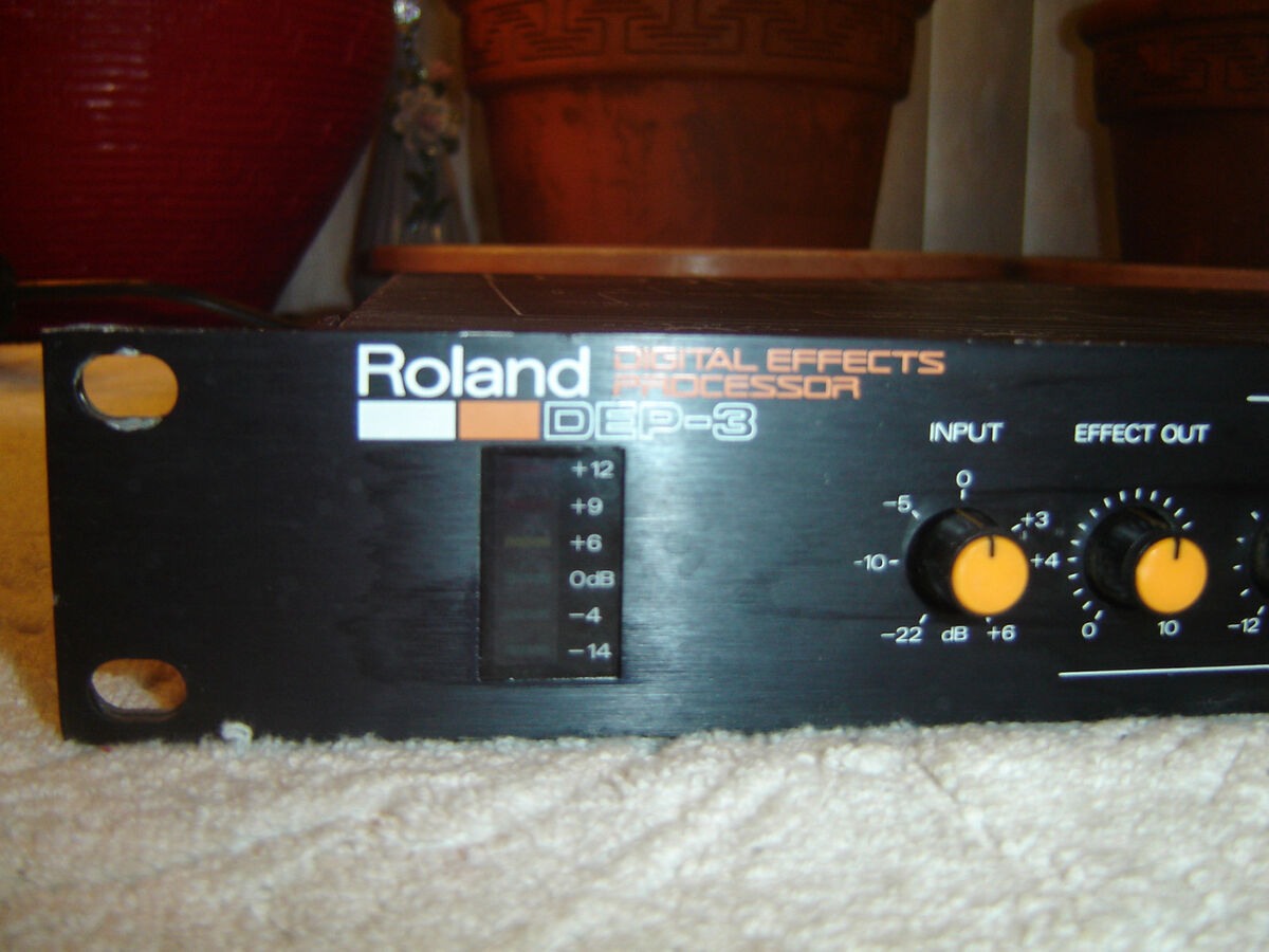 Roland DEP-3, Digital Effects Processor, 220V, Vintage Rack Roland DEP-3, Digital Effects Processor, 220V, Vintage Rack