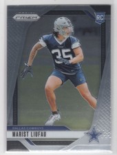 #372 Marist Liufau 2024 Panini Prizm Base RC Dallas Cowboys