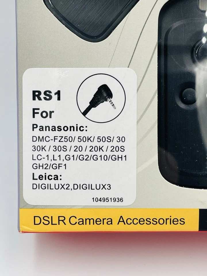 Pixel RW-221 Wireless Remote Control RS1 for Panasonic & Leica DSLR Cameras - Image 2 of 4