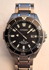 Citizen Promaster Diver's-Titanium-Eco-Drive-Solar-200M-Data-Set Completo