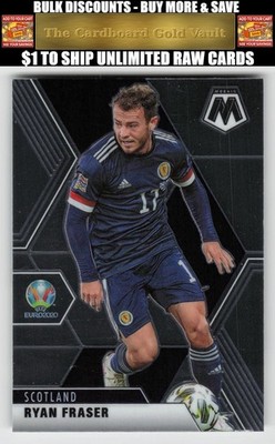 2021 Panini Mosaic UEFA EURO 2020 Ryan Fraser #85