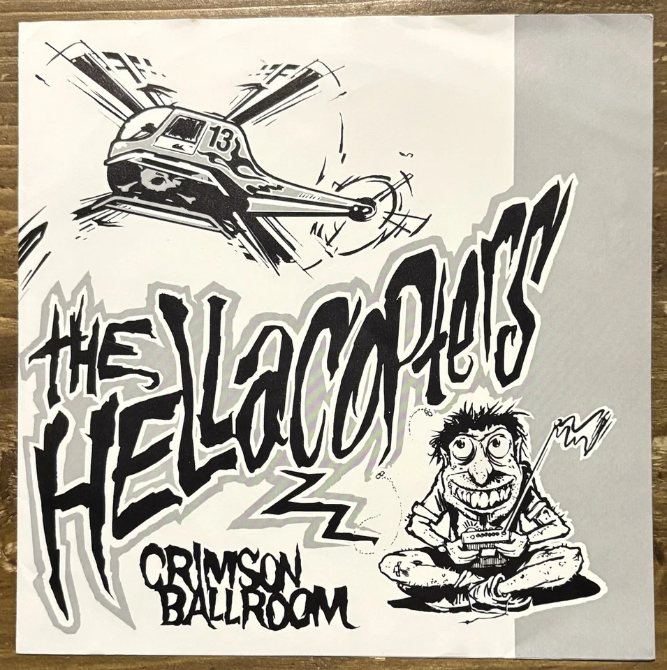 THE HELLACOPTERS : ROCKET FROM THE CRYPT Vinyl 7” 1st Press US 1999 - Image 2 of 4