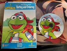 Vintage Jim Henson s Muppet Kids Sorting And Ordering PC CD-ROM software w/box
