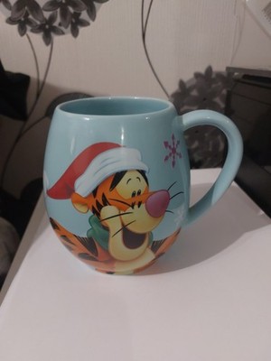 Seltene Vintage Disney Seasons Greatings Tasse Tigger Winnie Pooh, Churchill Print.
