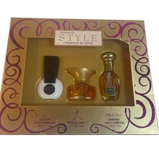 Vintage Gift Set Vanilla Fields Exclamation Dulce Vanilla Cologne Bottles Mini