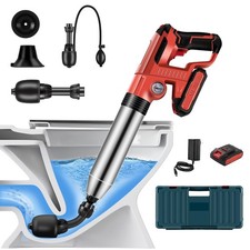 Electric Toilet Plunger With Dedicated Box, Plunger Toilet Can Only Take 2 Mi...