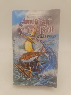 Journey to the Center of the Earth by Jules Vern 1988 Paperback VG Cond 