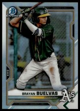 2021 Bowman Draft #BDC-39 Brayan Buelvas Chrome Refractor