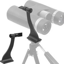 Binocular Tripod Adapter with Quick Release 1/4 Inch Threading Detachable Mount