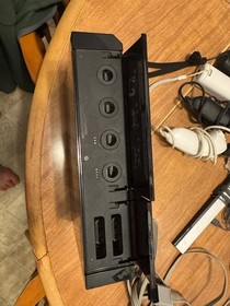 Nintendo Wii video game system console w/ sensor bar, stand, controllers, cables