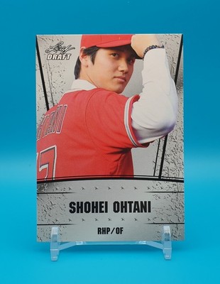 Shohei Ohtani 2018 Leaf Shohei Ohtani Update Metal Draft Rookie RC #DS-01