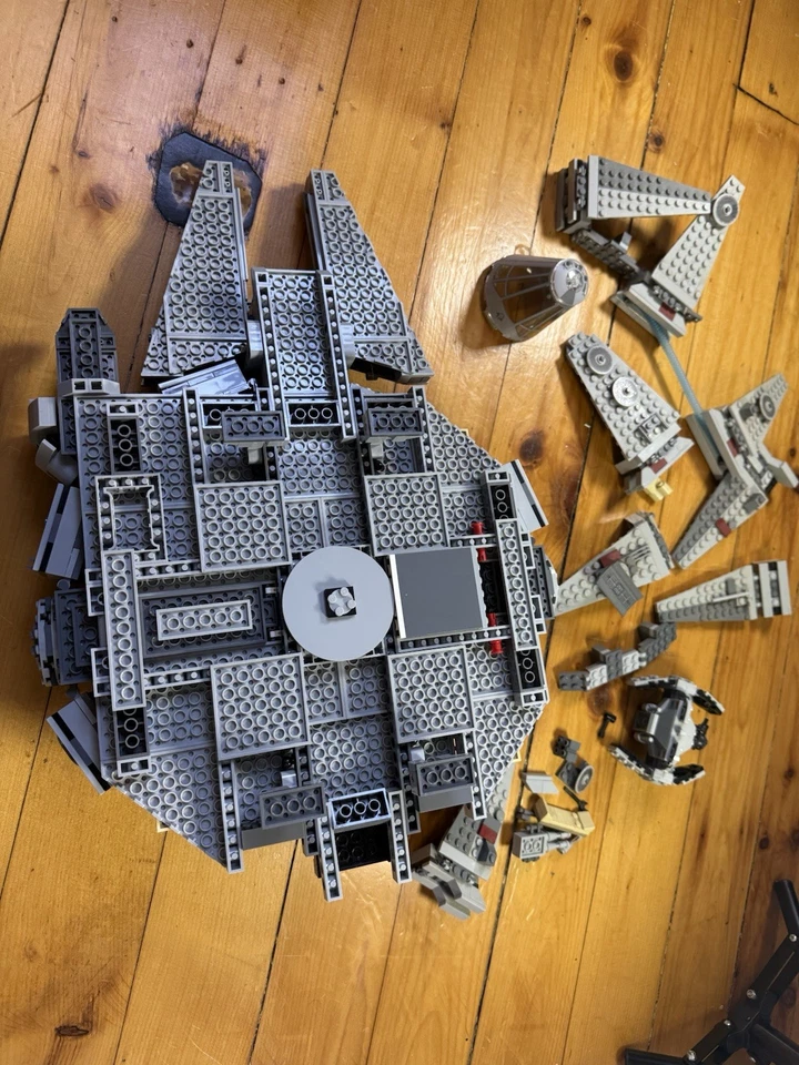 Juego Legos Halcón Milenario Star Wars. Todas las piezas SIN CAJA SIN INSTRUCCIONES 🔥 Foto 4 de 4