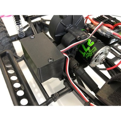 Axial SCX10 Center Receiver Box 3D-Printed