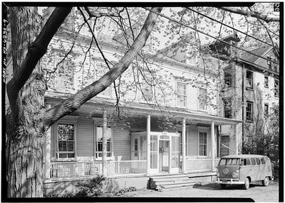 9. REAR ELEVATION - William Roe House,160 Grand Street,Newburgh,Orange