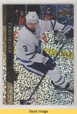 2020-21 Upper Deck Speckled Rainbow Foil Justin Holl #418 READ q2l