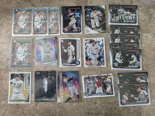 Aaron Judge Baseball 20 Card Lot 2023-2025