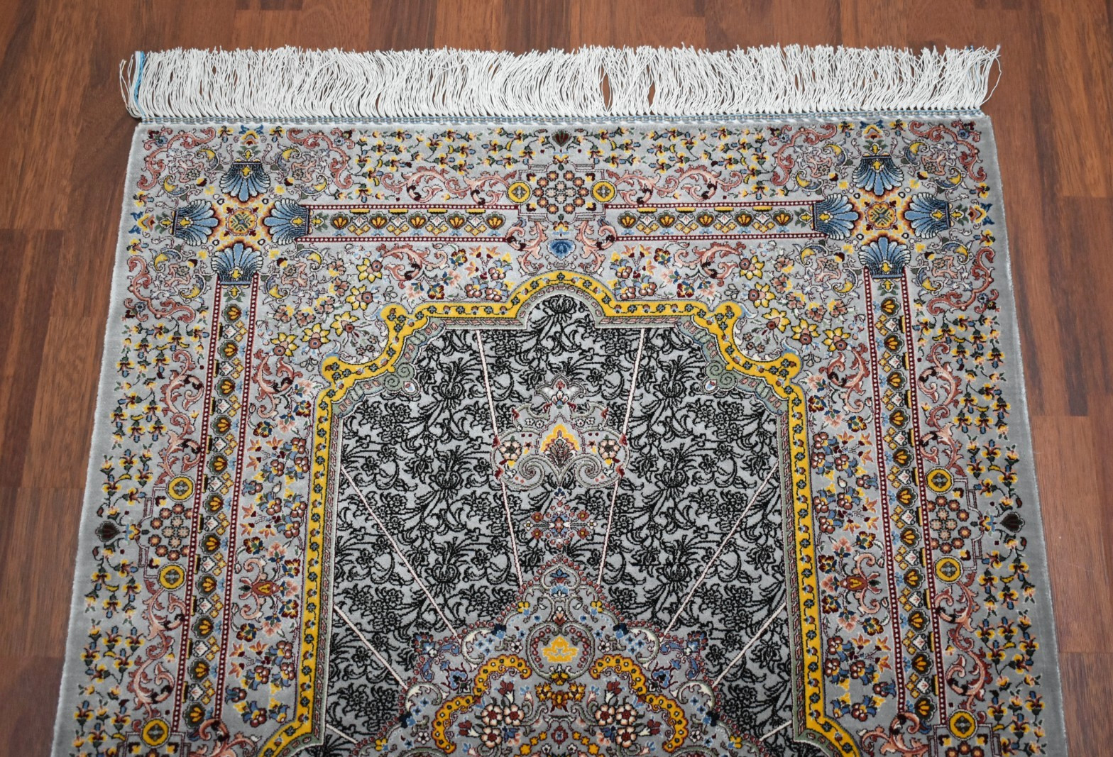 Silk Rug 100 % Bamboo Silk Rug 31'' x 47'' Home Decor Rug Small Bamboo Wall Rug