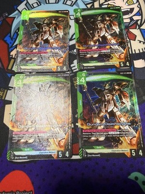 Gundam Deathscythe (GD01-025 LR) - Newtype Rising (GD01) 4er Set