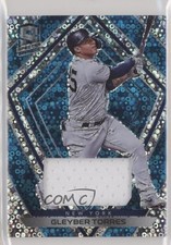 2020 Chronicles Spectra Neon Blue Prizm Swatches 43/99 Gleyber Torres #51 00jz
