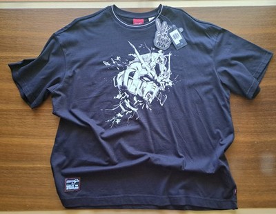 Gundam Seed x Levi's Boxy Tee Destruction Size L Large RARE New with Tags
