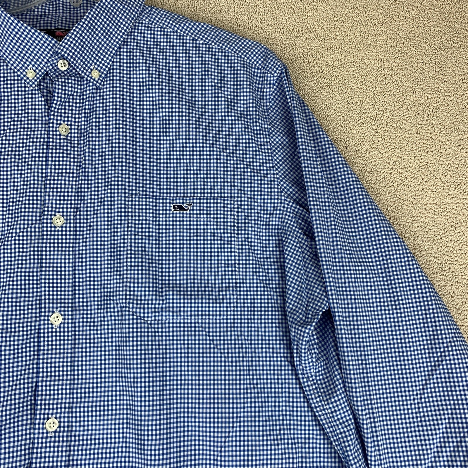 Vineyard Vines Performance Button Up Stretch Nylo… - image 2