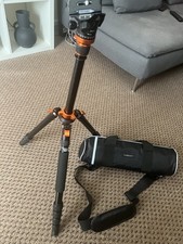 K&F Concept KF-TM2515T 51" to 67" Tall Tripod with 360Degree Swivel