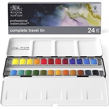 Winsor  Newton Watercolor Paints Professional Water Color 24colorset
