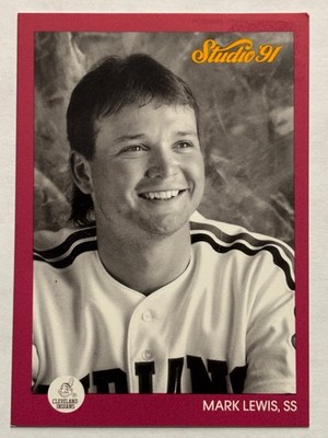 1991 Studio #48 Mark Lewis Cleveland Indians