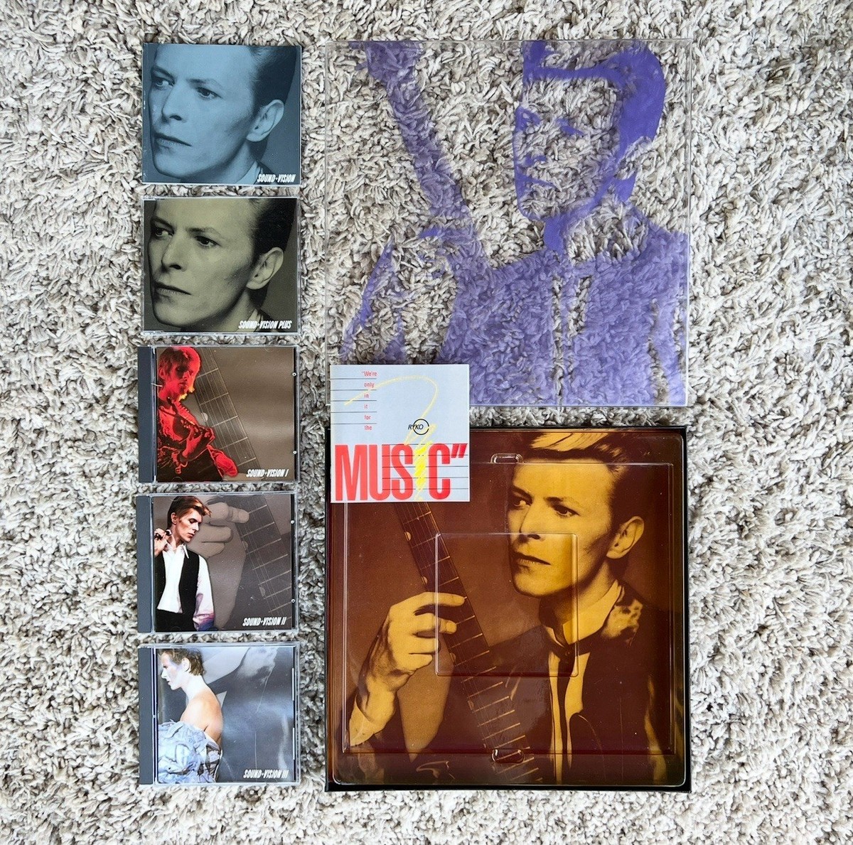 1980 David Bowie Sound + Vision CD box set | eBay