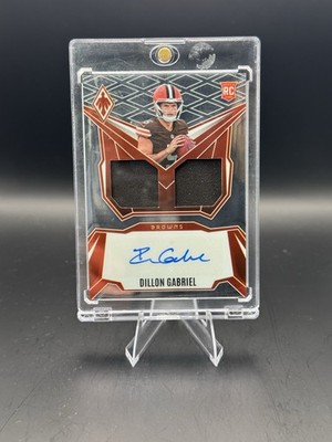 2025 Panini Phoenix - Dillon Gabriel Dual Rookie Patch Autographs /249